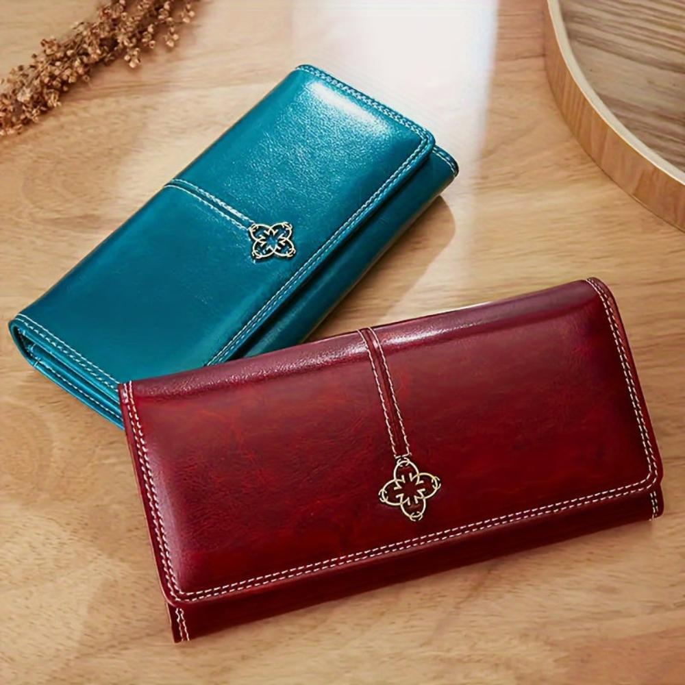 Ulrike – Modische Bifold Leder Geldbörse