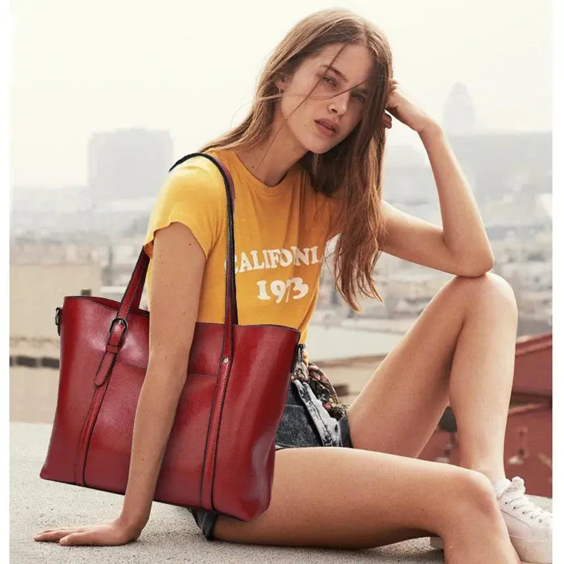 Elegance Kelley | Luxuriöse Lederhandtasche