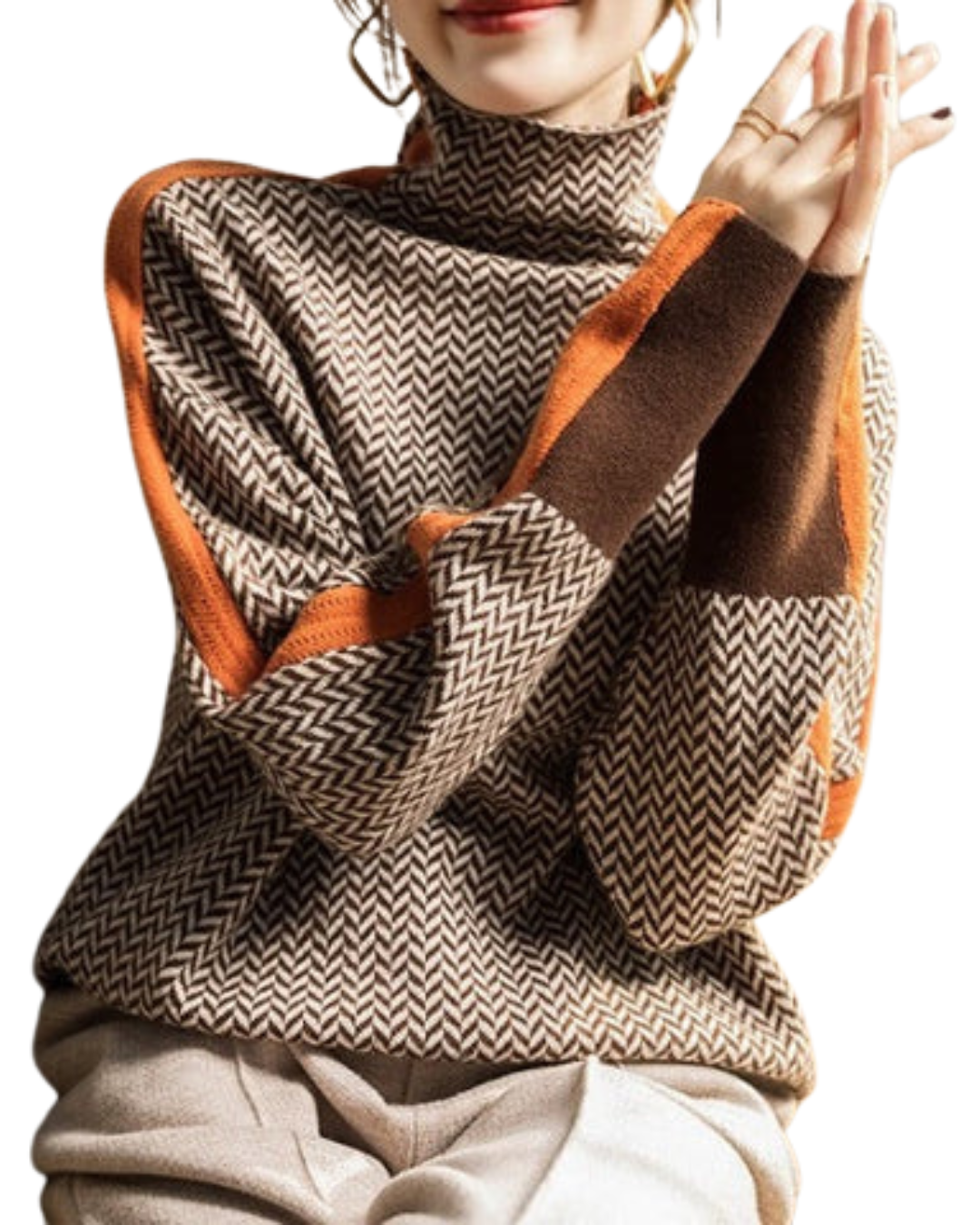 Emma | Gestreifter Pullover
