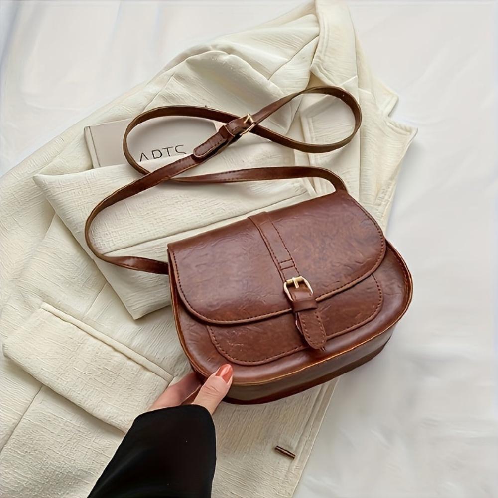 Gesine – Klassische Satteltasche Umhängetasche