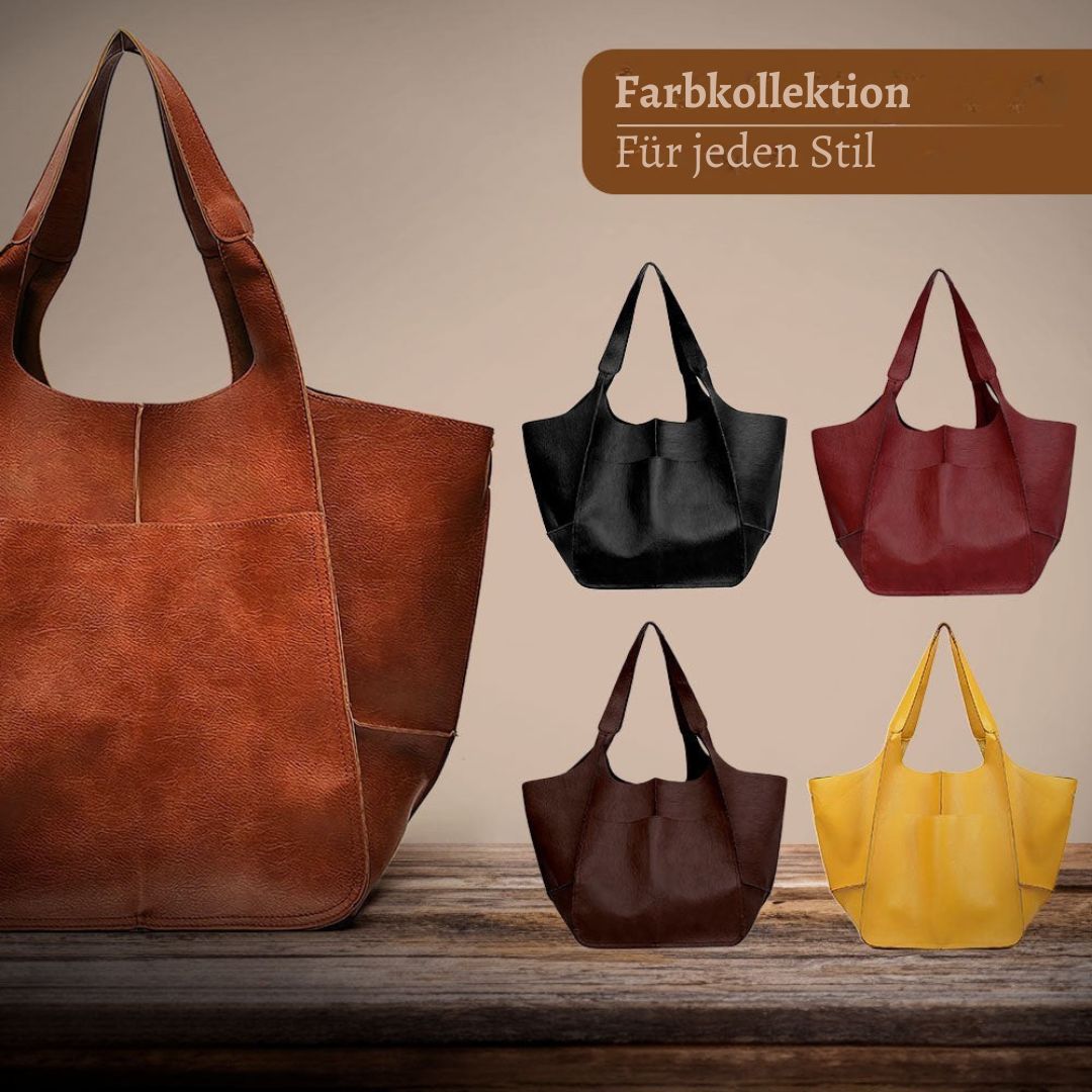Johanna - Zeitlos Vintage Leder-Handtasche