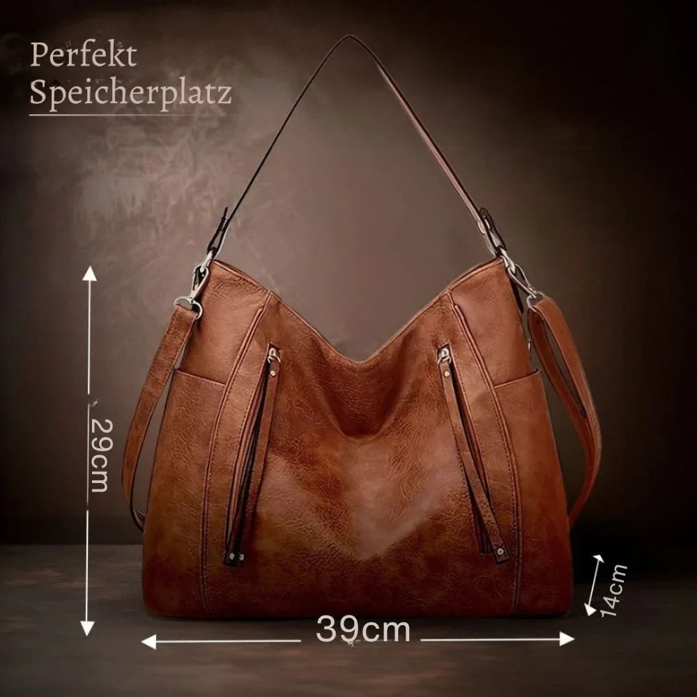 Frida - Elegance Leder Crossbody Handtasche