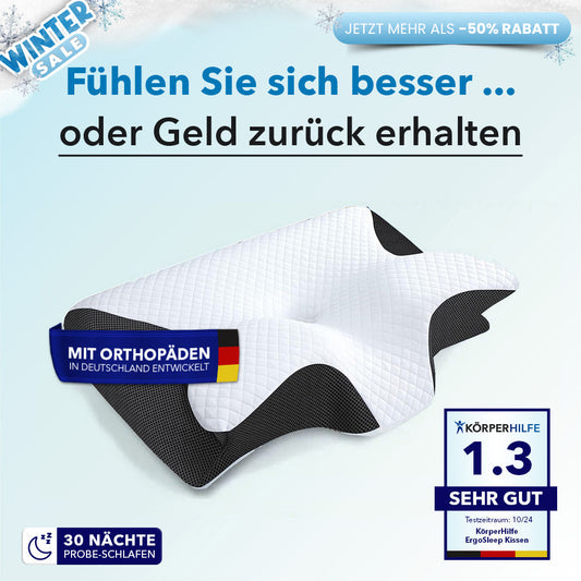 HEIDI Wien - ErgoSleep I Nackenstützkissen