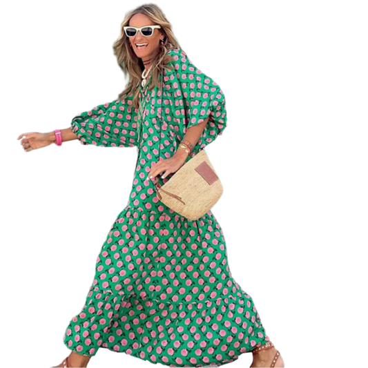 SUSAN™ - BOHEMIAN LANGES KLEID