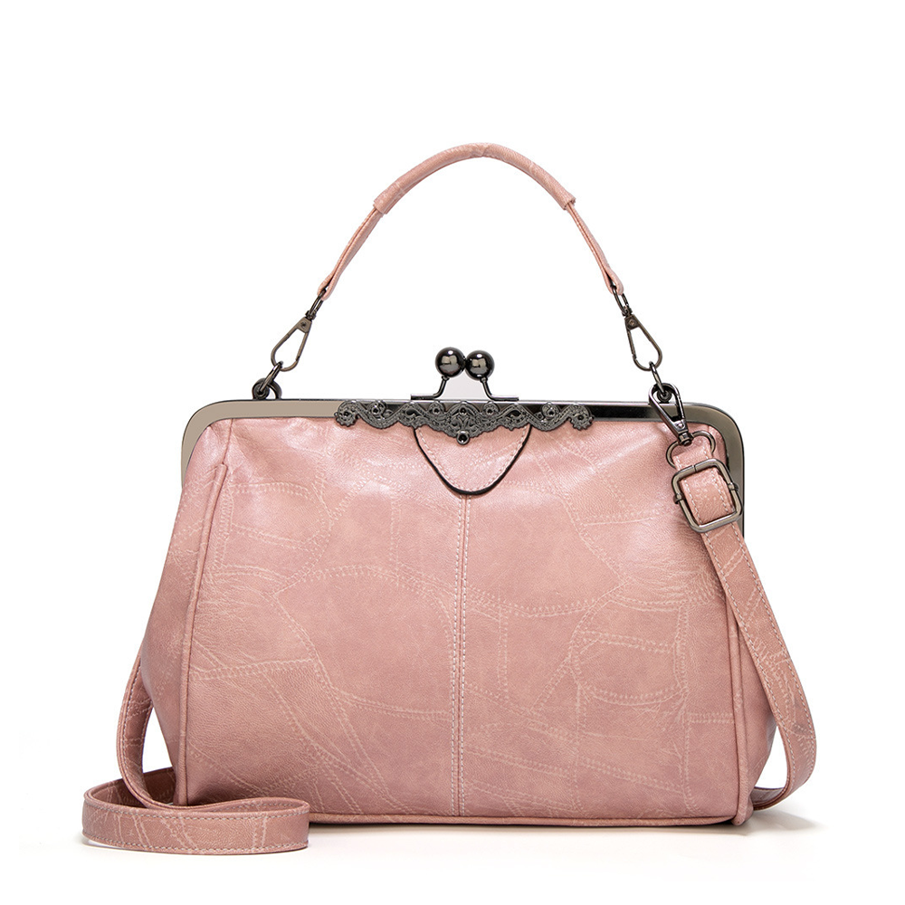 Heidrun – Vintage Kussverschluss Handtasche