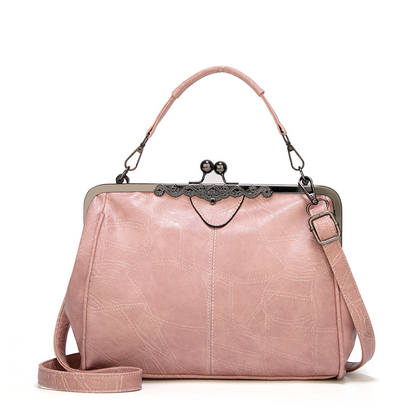 Heidrun – Vintage Kussverschluss Handtasche