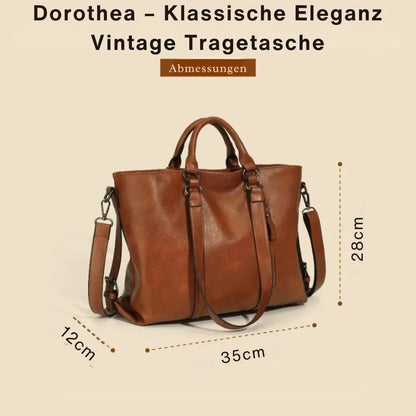 Dorothea – Klassische Eleganz Vintage Tragetasche
